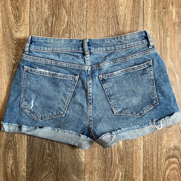 DL1961 Karlie Shorts Boyfriend Size 26 cuffed hem - Picture 2 of 13